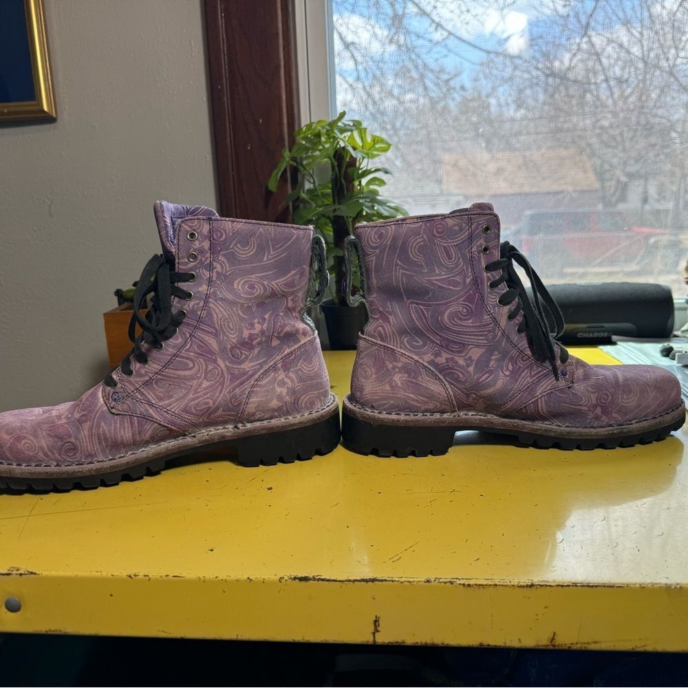 Prince Purple Reign x Timberland Purple Boots Sz 9M - Picture 5 of 15